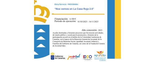 Nos vemos en la Casa Roja 2.0